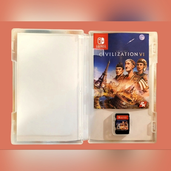 MINT CONDITION NINTENDO SWITCH "SID MEIER'S" CIVILIZATION VI VIDEO GAME - Picture 3 of 5